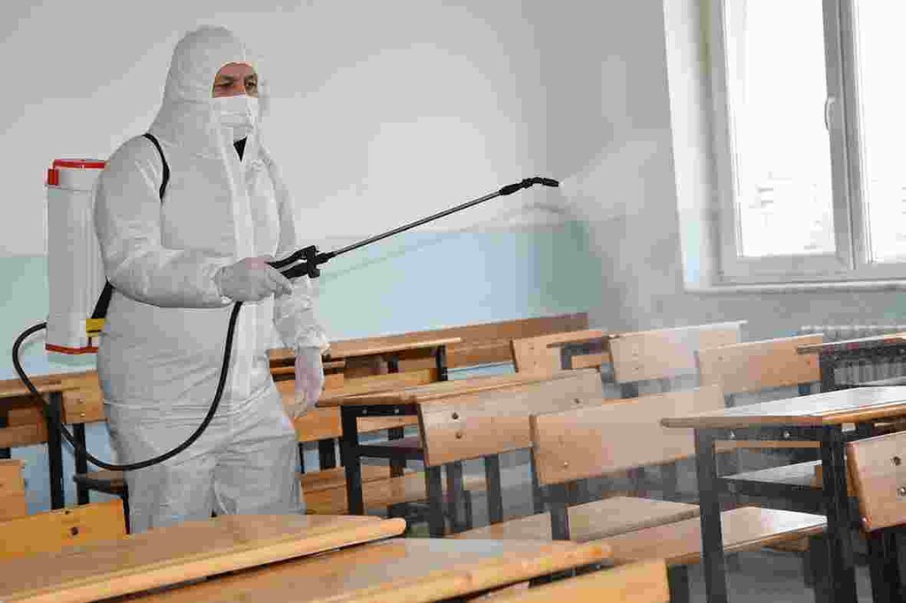 Atakum’da 38 Okul Dezenfekte Edildi