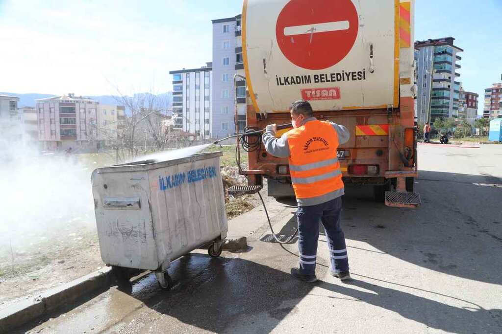 İlkadım'da Köşe Bucak Temizlik
