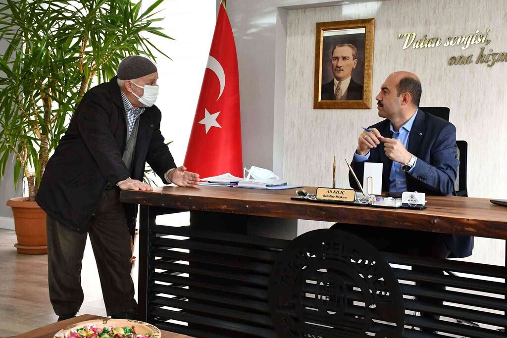 Terme'de Halk Anlattı, Başkan Kılıç Not Aldı