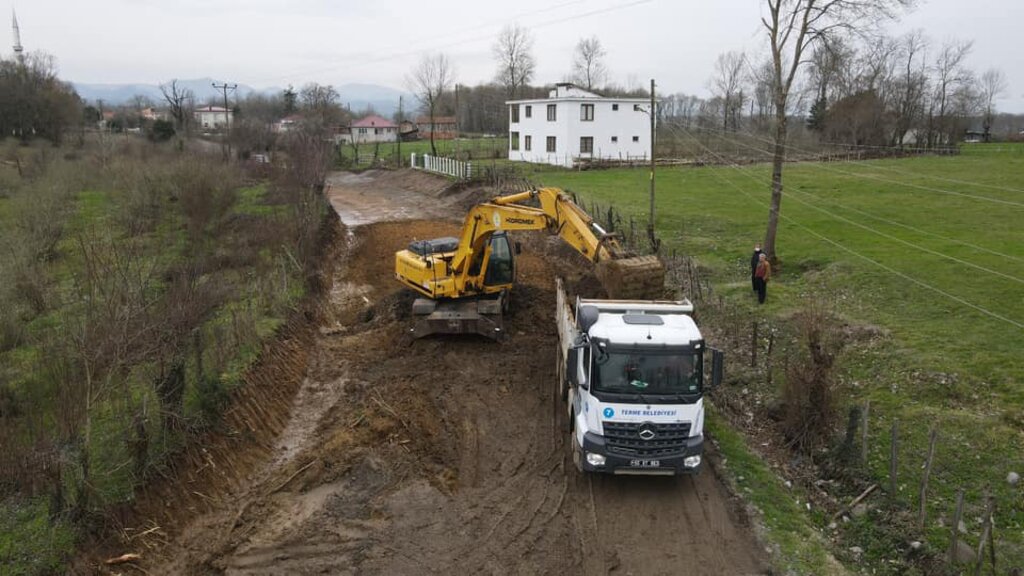 Terme'de Ulaşım Altyapısına Yatırım
