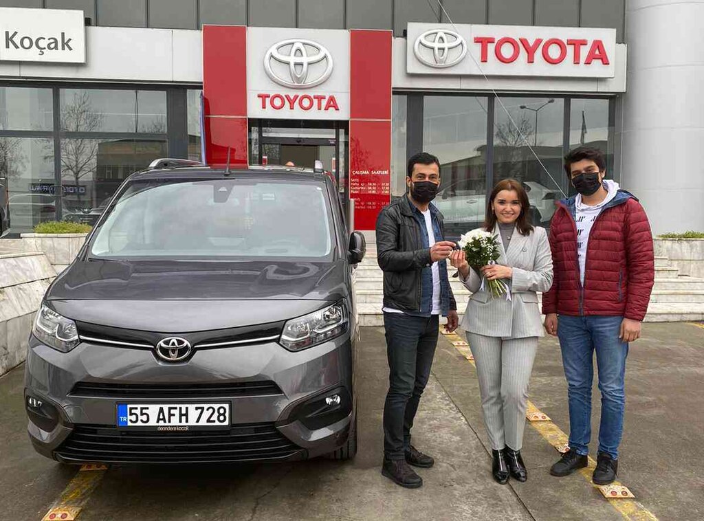 Toyota PROACE CITY Samsun Yollarında
