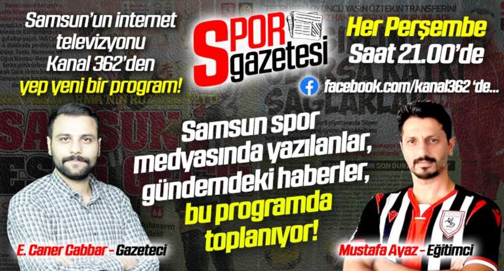 Samsun Spor Medyası Bu Programda Toplanıyor!