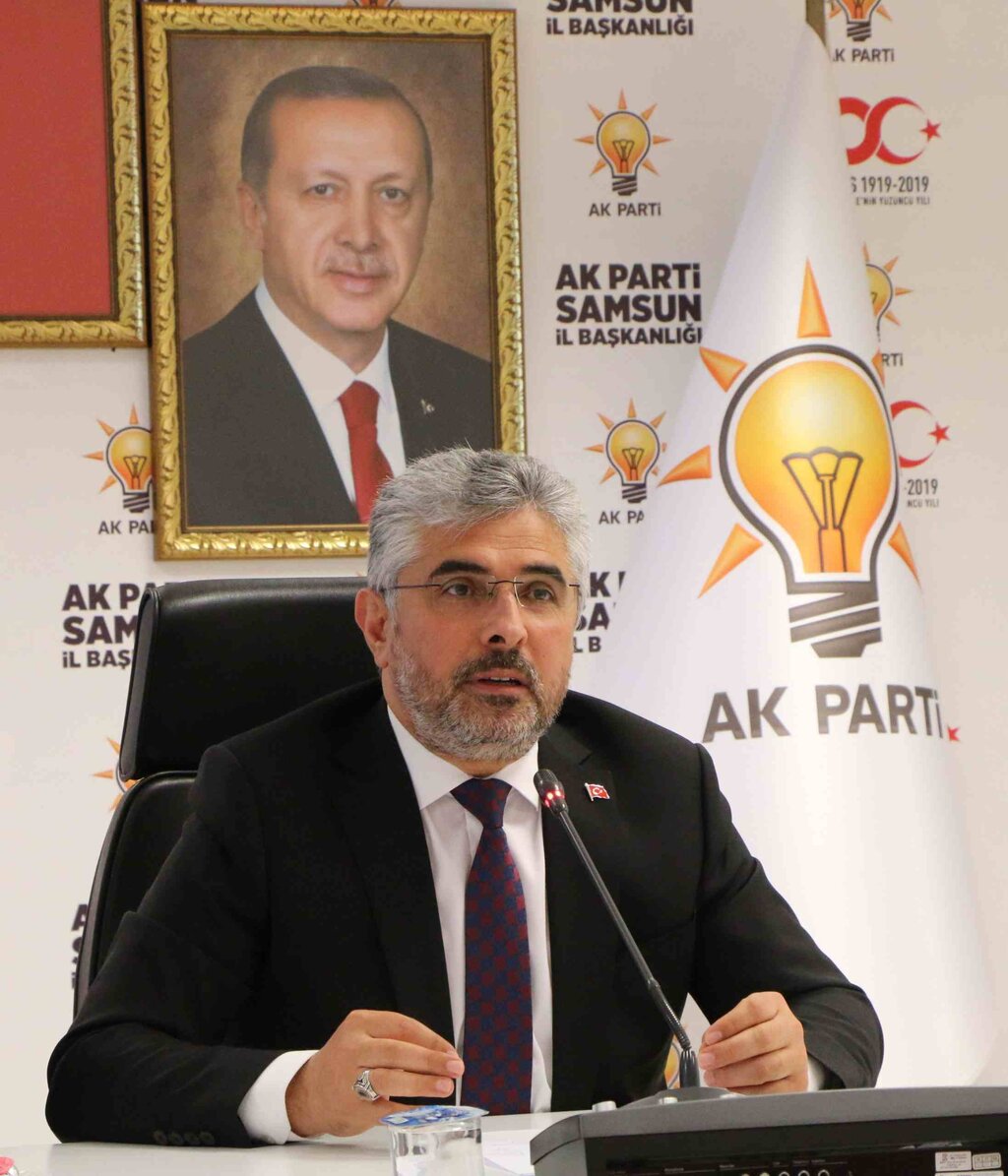 AK Parti Samsun'dan Filisten'e Yardım Eli