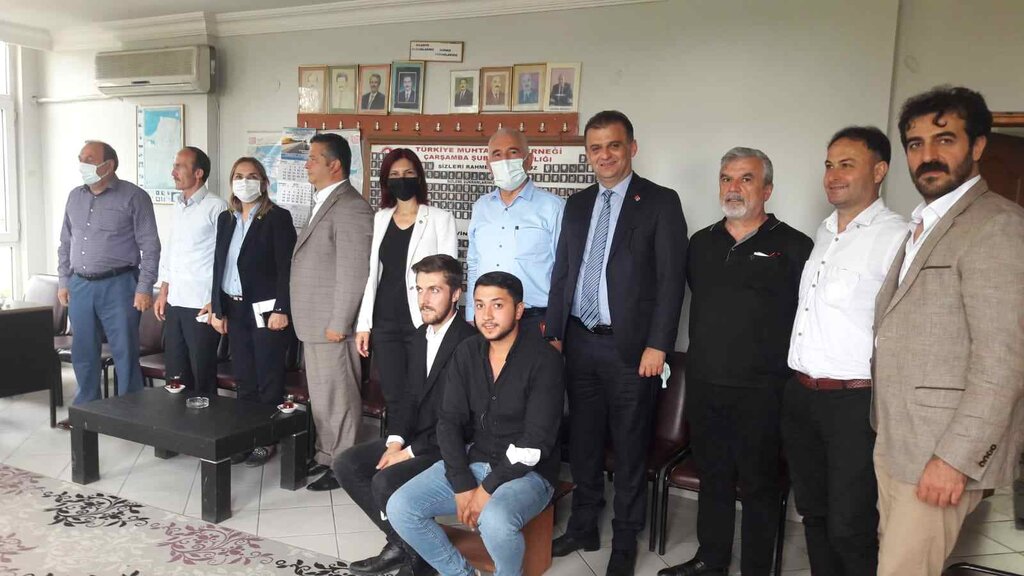 CHP'li heyet Çarşamba'da