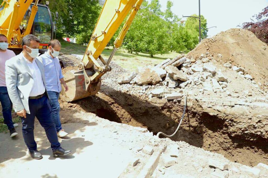 Çarşamba'da Altyapıya İlk Kazma Vuruldu