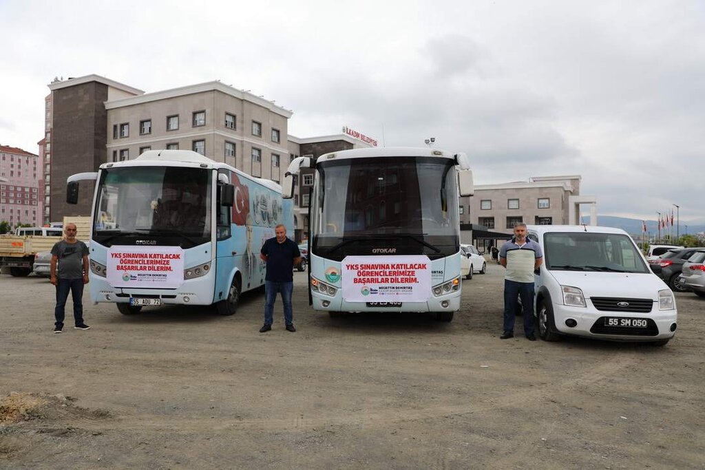 İlkadım’dan YKS’ye Girecek Olan Öğrencilere Ücretsiz Ulaşım Desteği