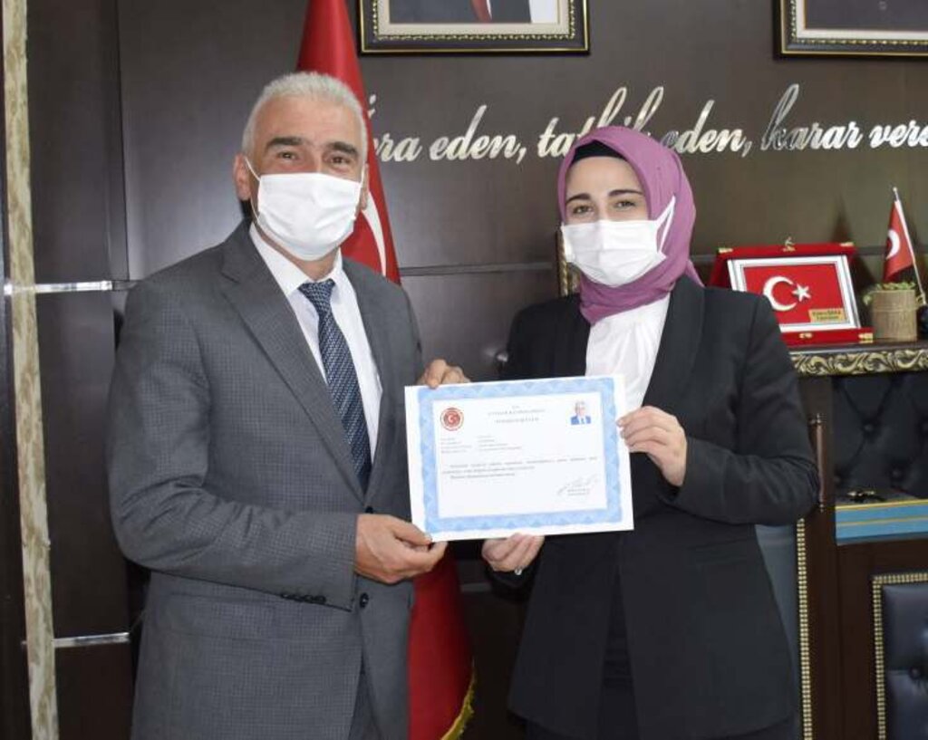Tarım Danışmanlarına Teşekkür Belgesi