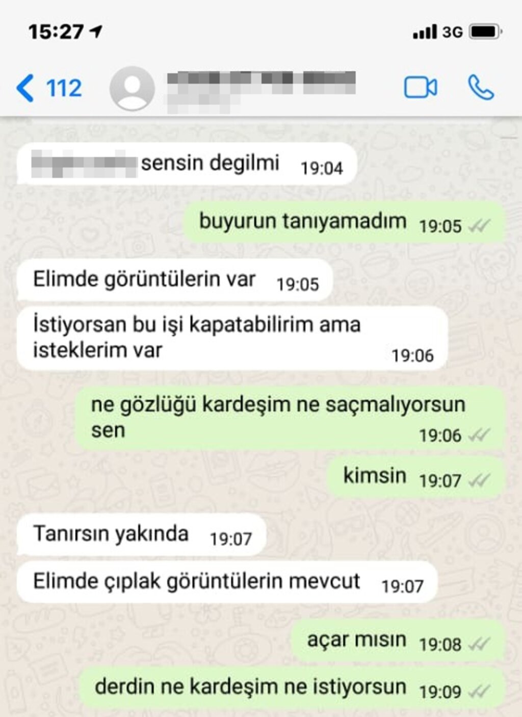 Tehdit ve Şantajla 100 Bin Euro Para İstediler