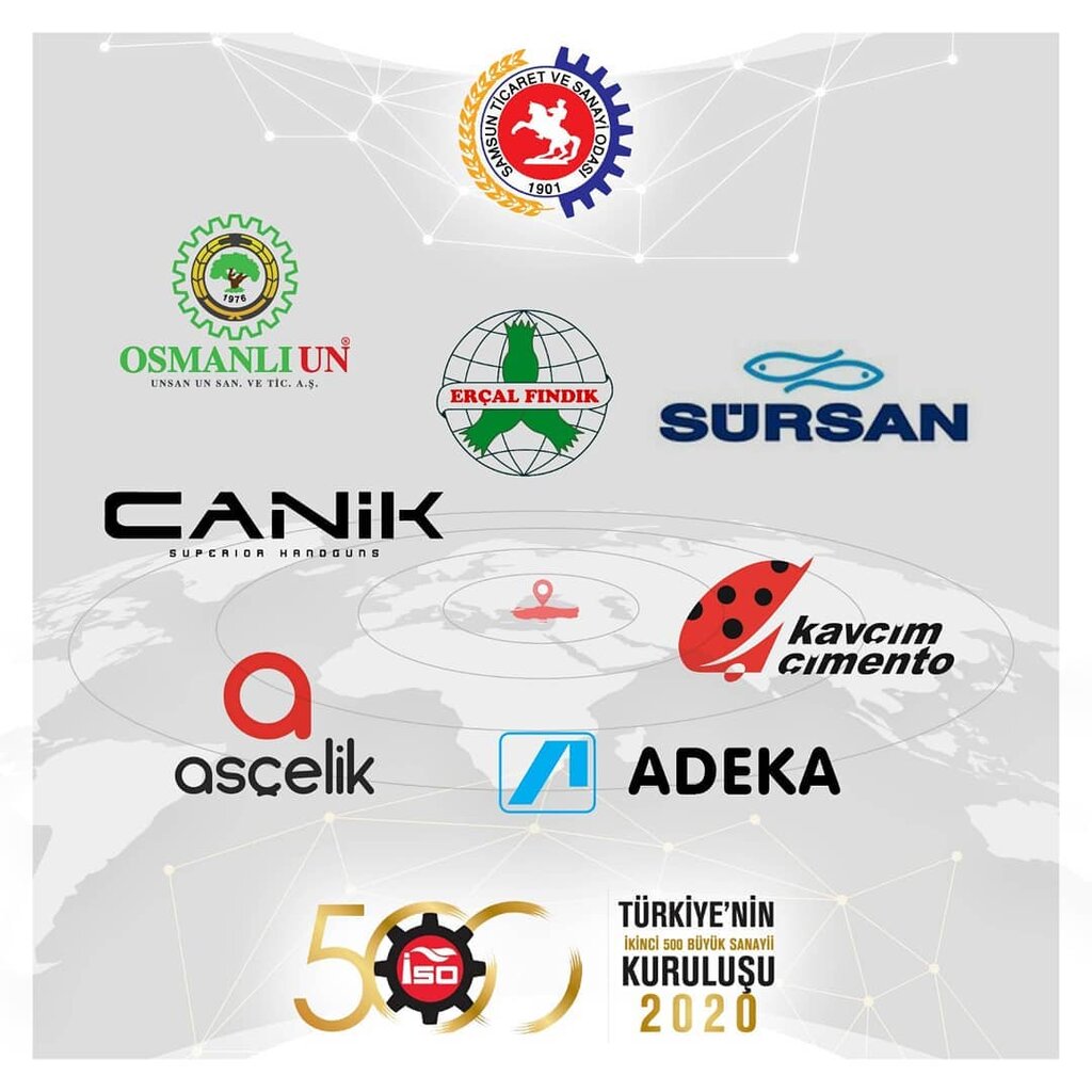 Samsun'dan 7 Firma İkinci 500'de