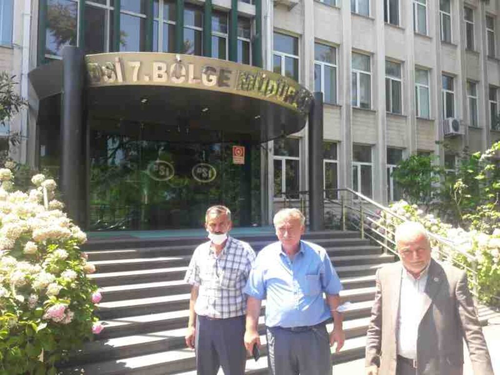 DSİ Bölge Müdürü Randevuya Gitmedi