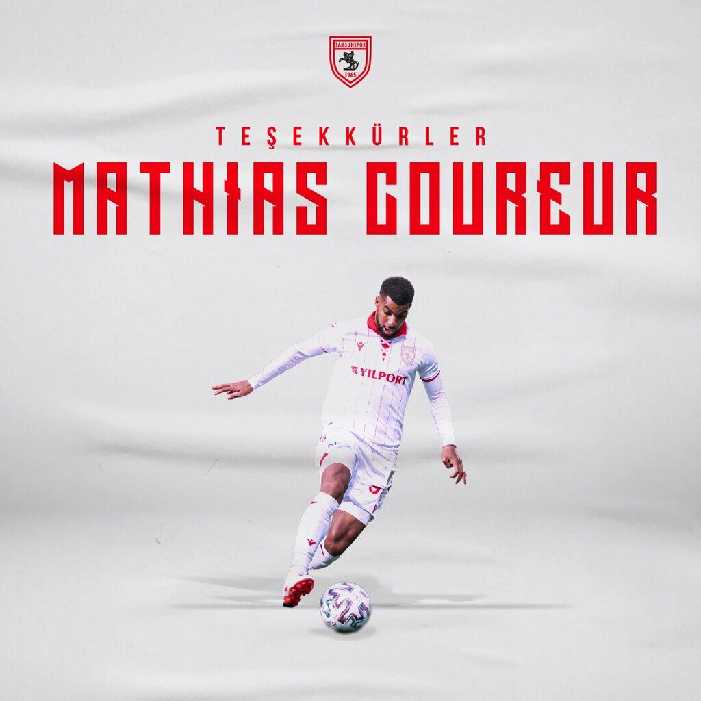 Samsunspor'dan Mathias’a Teşekkür