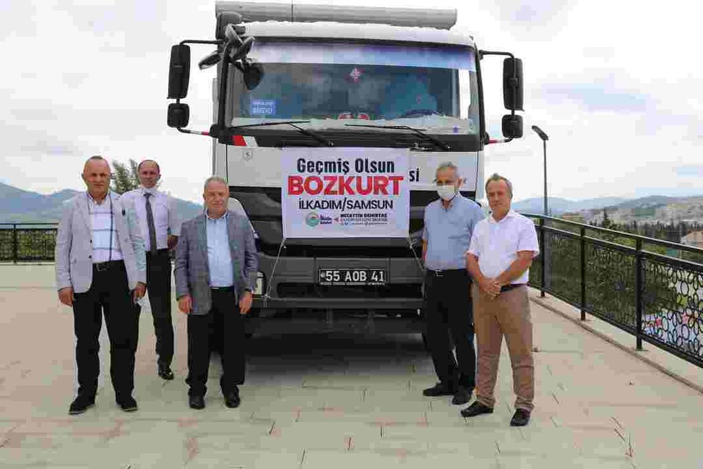 İlkadım’dan Bozkurt’a Yardım TIR’ı