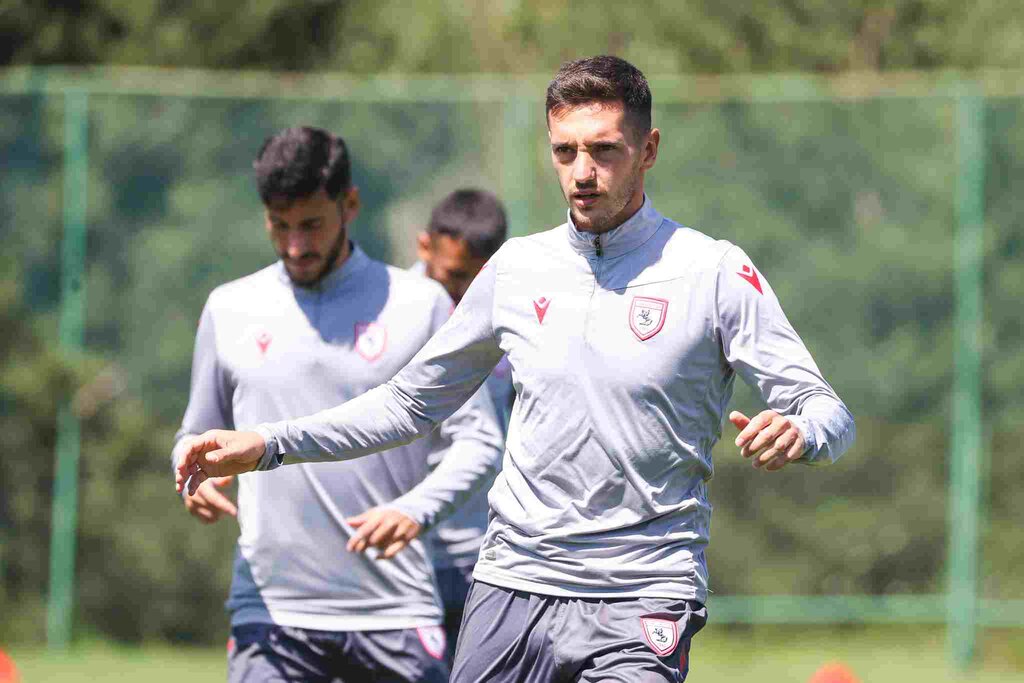 Samsunspor'da Vukan Savicevic Sakatlandı