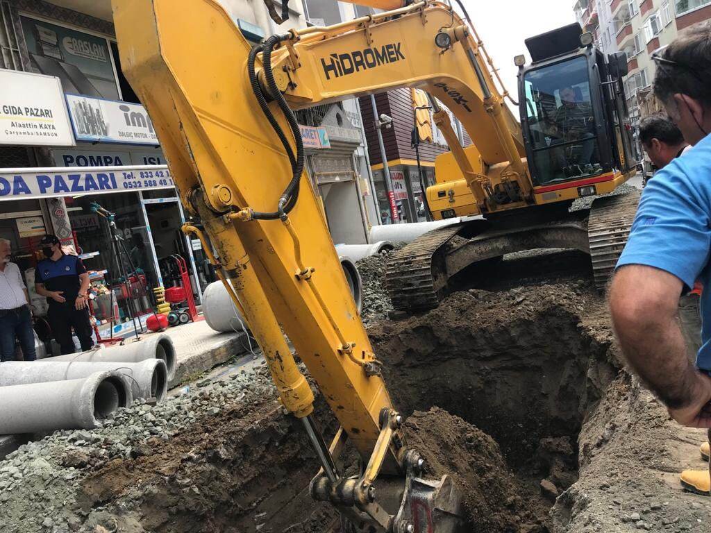Çarşamba'da Altyapı Atağı