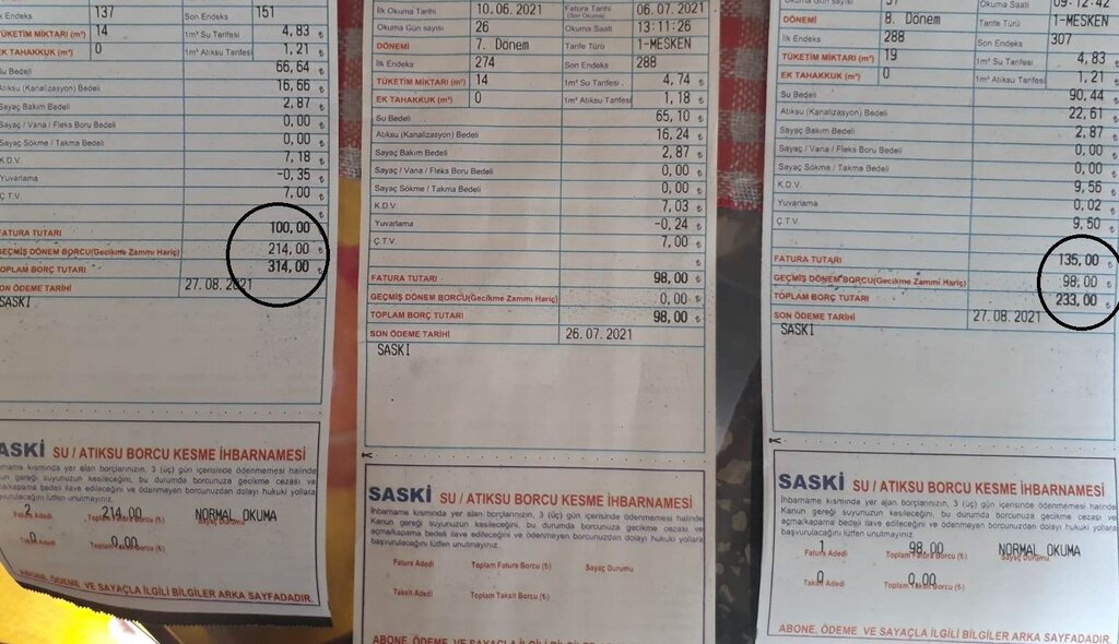 Samsun'da Su Tarifesi 10 Lira'yı Aştı