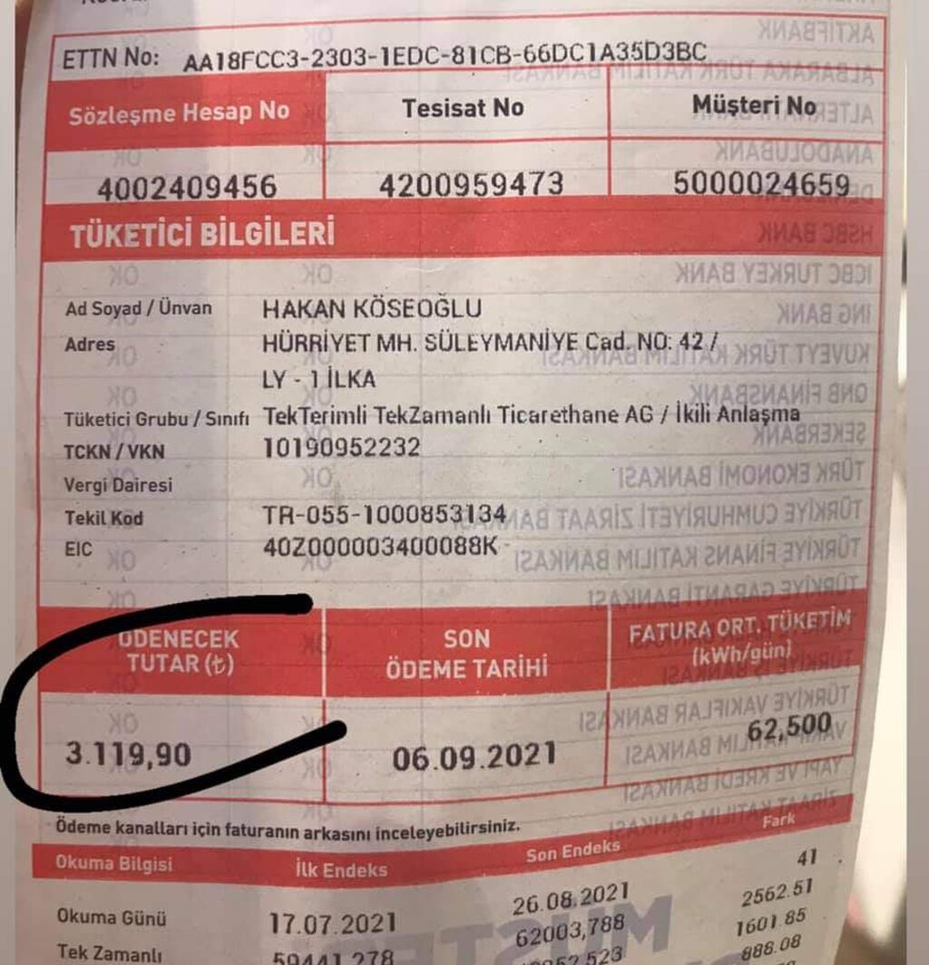 YEPAŞ'tan Fatura Yangını