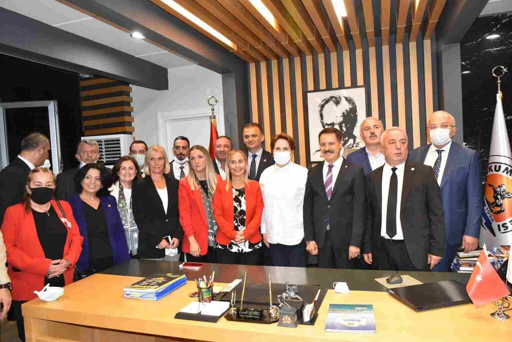 Meral Akşener'den Başkan Cemil Deveci'ye Ziyaret
