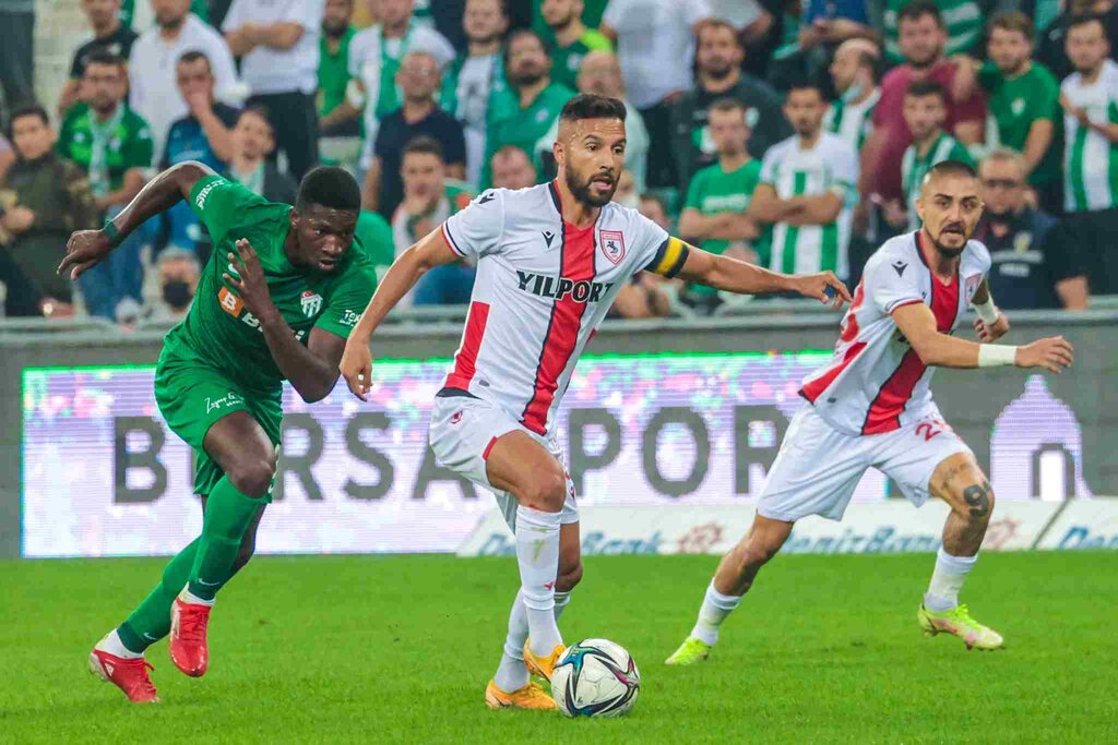 Bursaspor: 4 - Samsunspor: 1 (Maç Sonucu)