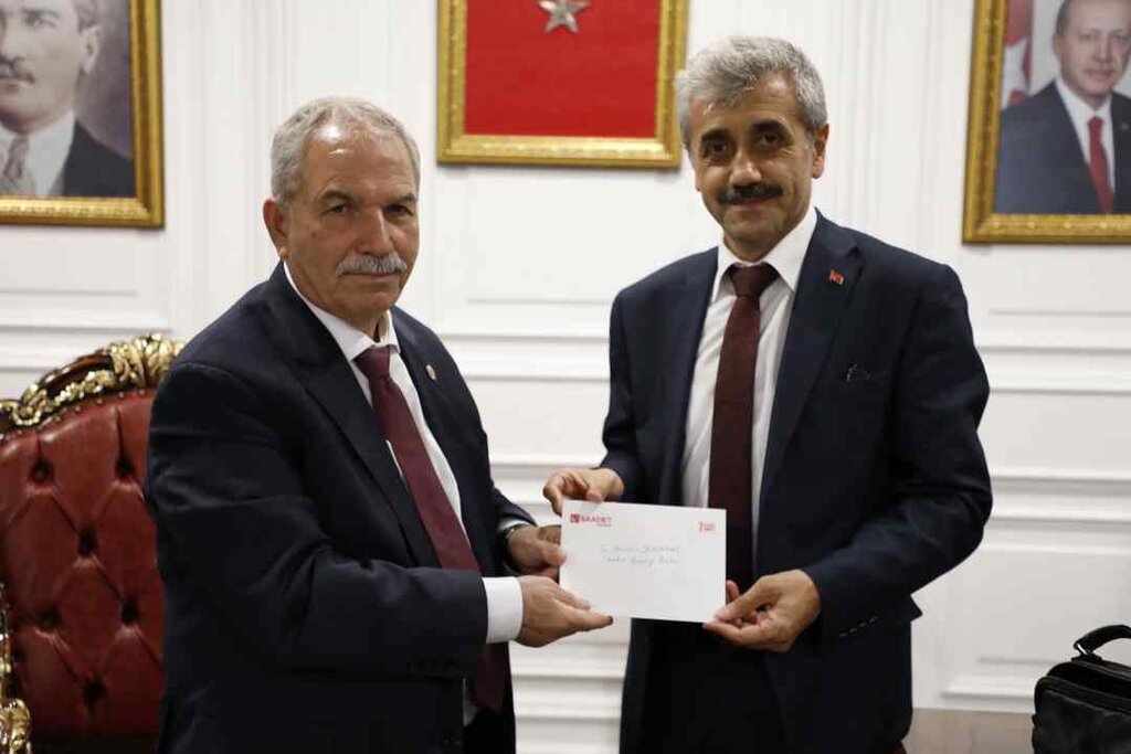 Saadet’ten Başkan Demirtaş’a Ziyaret
