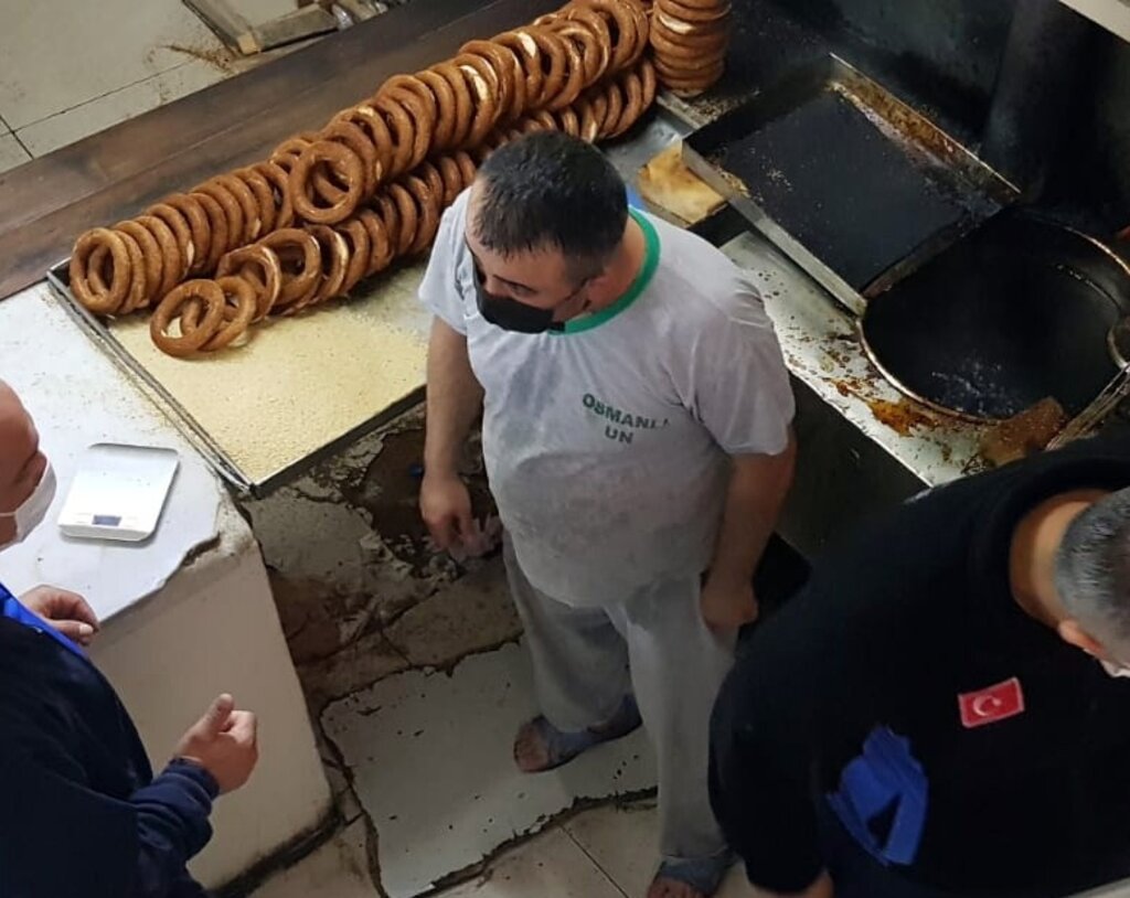 İlkadım'da Simit Fırınlarına Denetim