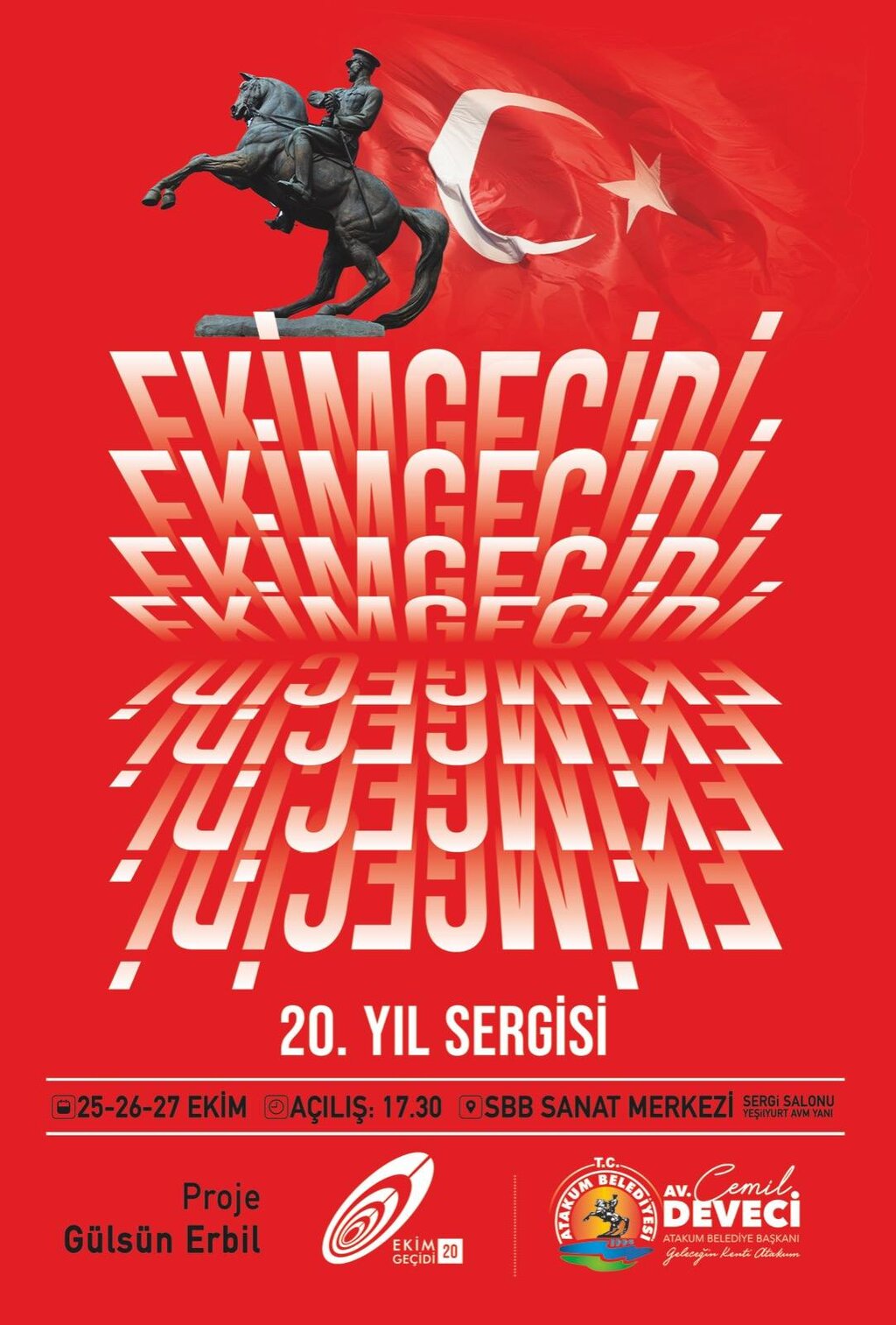 Ekim Geçidi Atakum’da Sanatseverleri Ağırlayacak