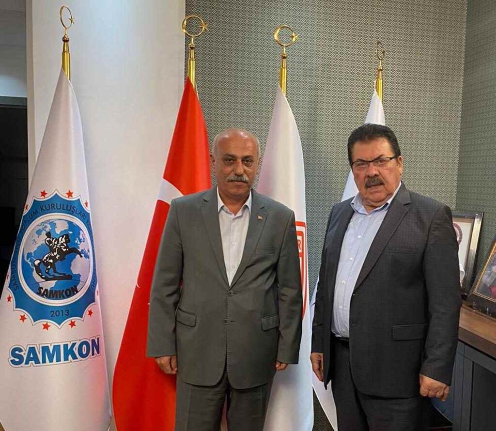 CHP'li Perçin'den SAMKON'a Ziyaret