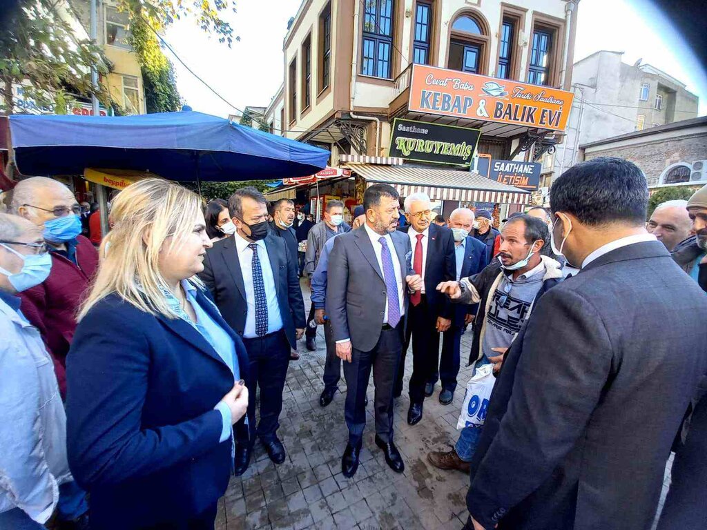 CHP'li Veli Ağbaba ve Özgür Özel Samsun'da