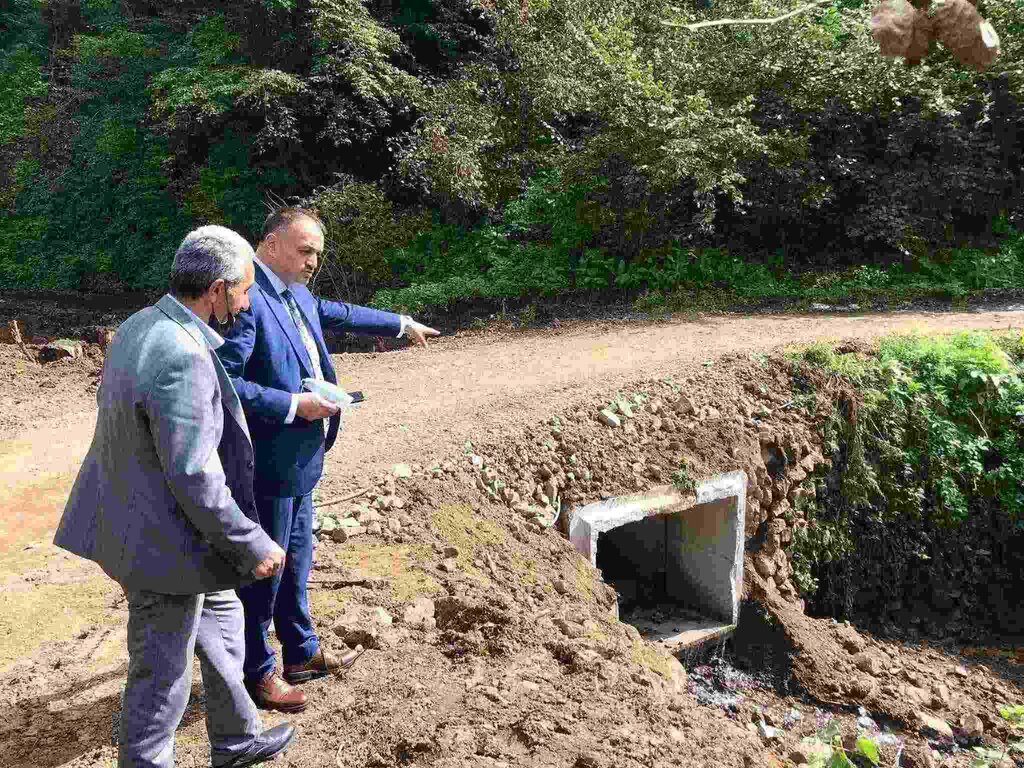 Salıpazarı Kırsalında Yol Seferberliği