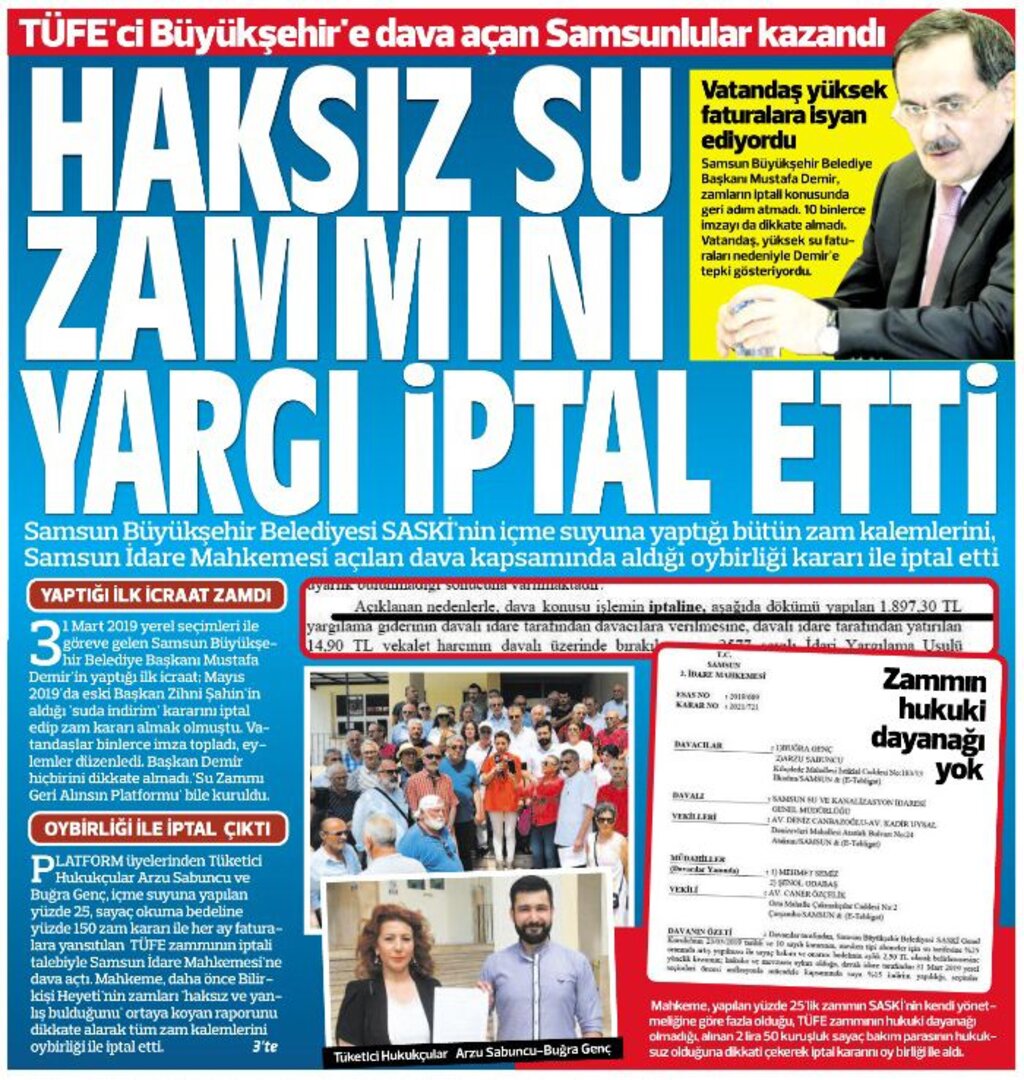 Samsun'da 10 Binler Dava Açabilir