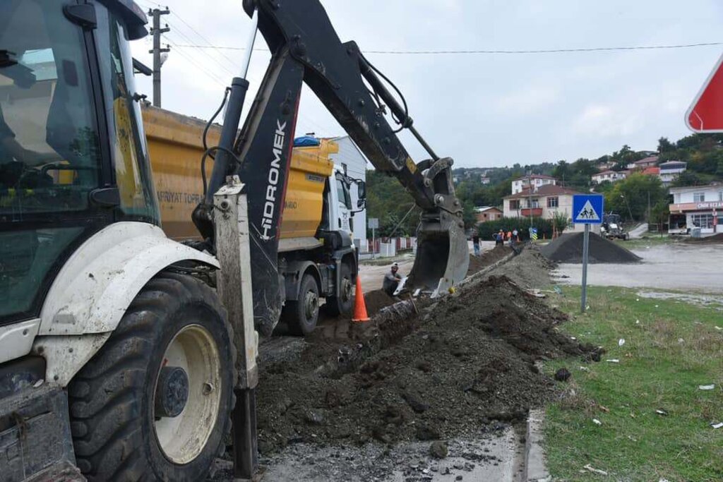 Tekkeköy'de Doğalgaz Yatırımı