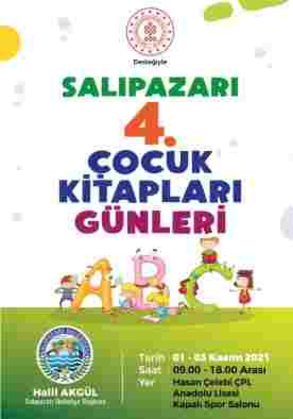 Salıpazarı'nda Kitap Günleri Başlıyor