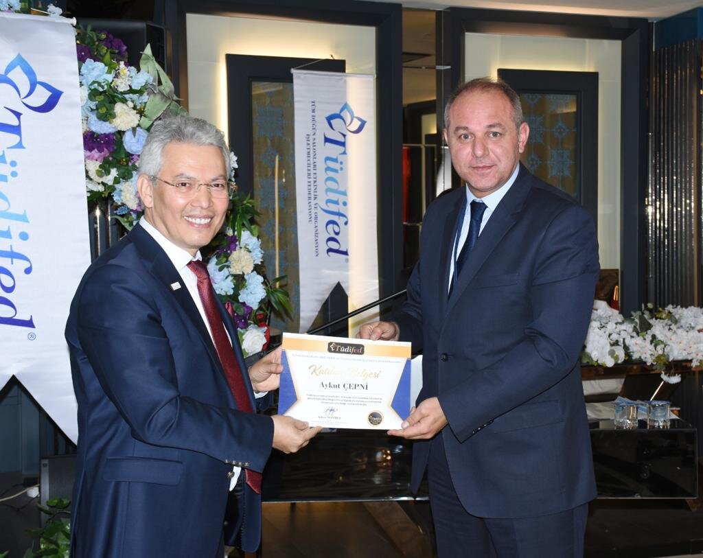 Aykut Çepni TÜDİFED Genel Başkan Yardımcısı Oldu