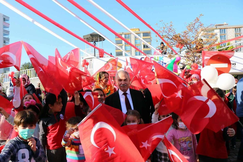 İlkadım Trafik Eğitim Parkı’nda Çocuk Şenliği