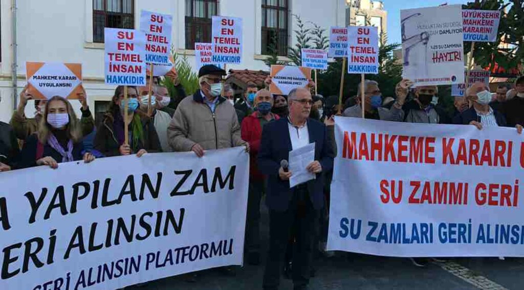 Samsun'da Zamsız Fatura Eylemi