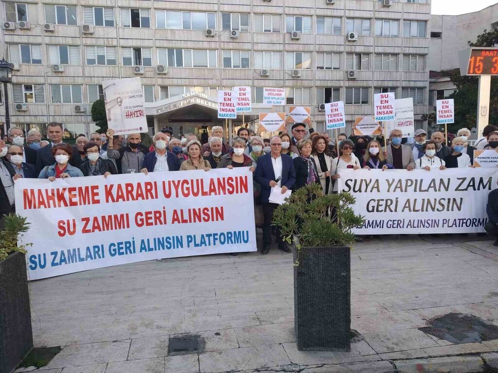 Suda 3,18 Lira Kırmızı Çizgimiz