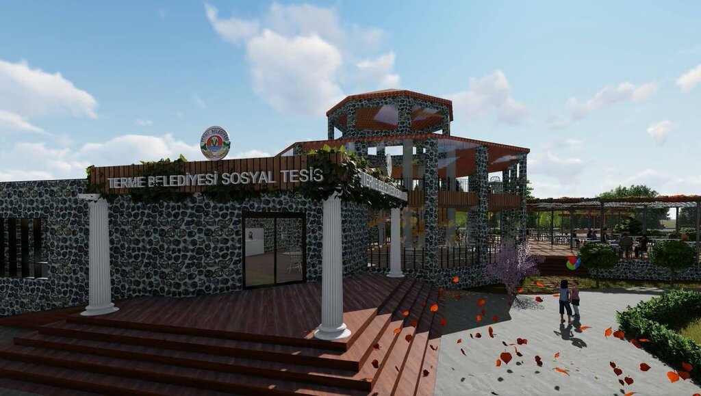 Terme'ye 'Pide Evi'