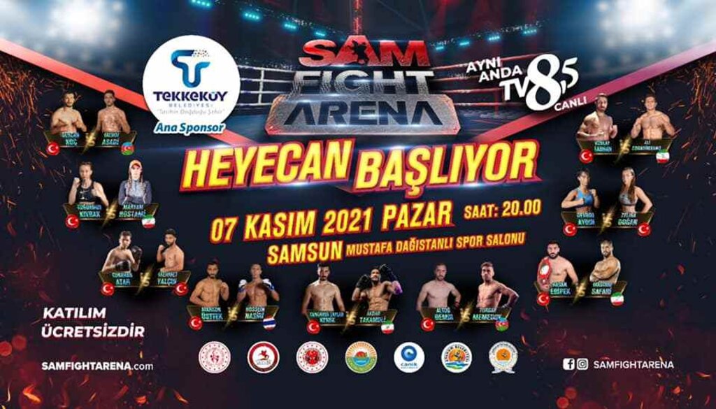 Sam Fight Arena Heyecanı Başlıyor