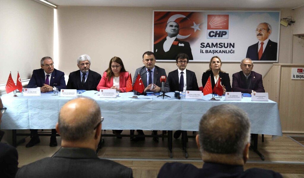 CHP'li Heyet Samsun'da Konuştu