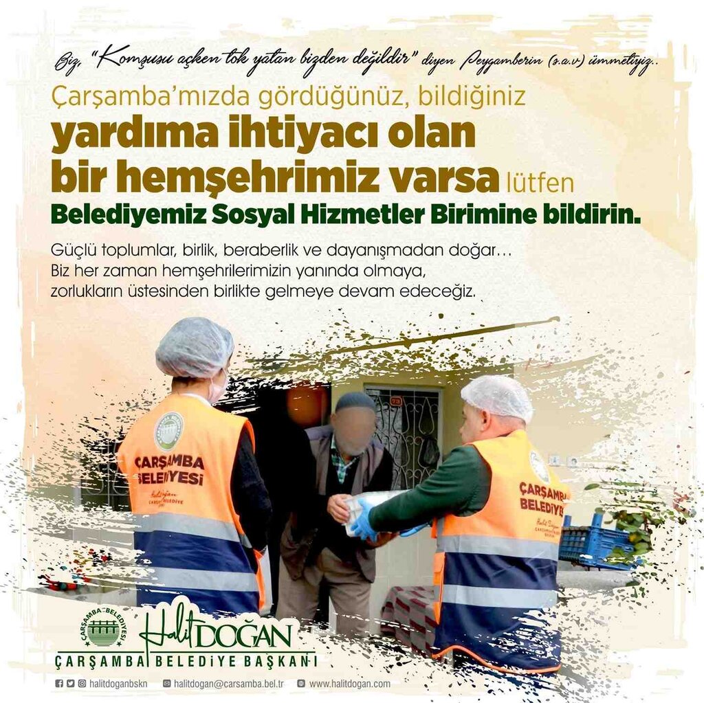 Çarşamba'dan Anlamlı Kampanya