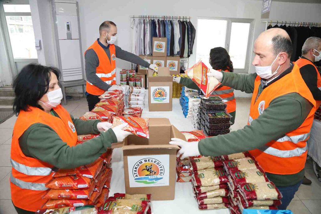 Atakum PAYMER Kapı Kapı Dayanışma Taşıdı