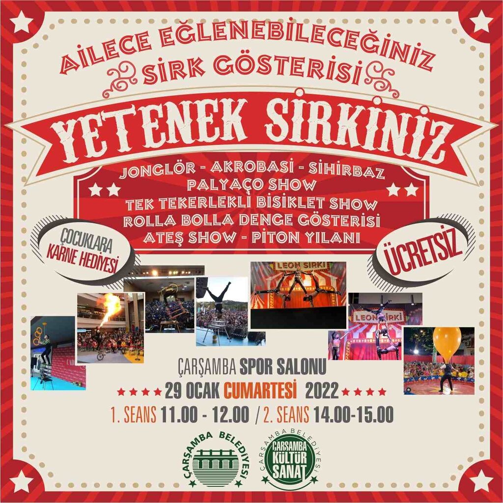 Çarşamba’da Çocuklara Karne Hediyesi