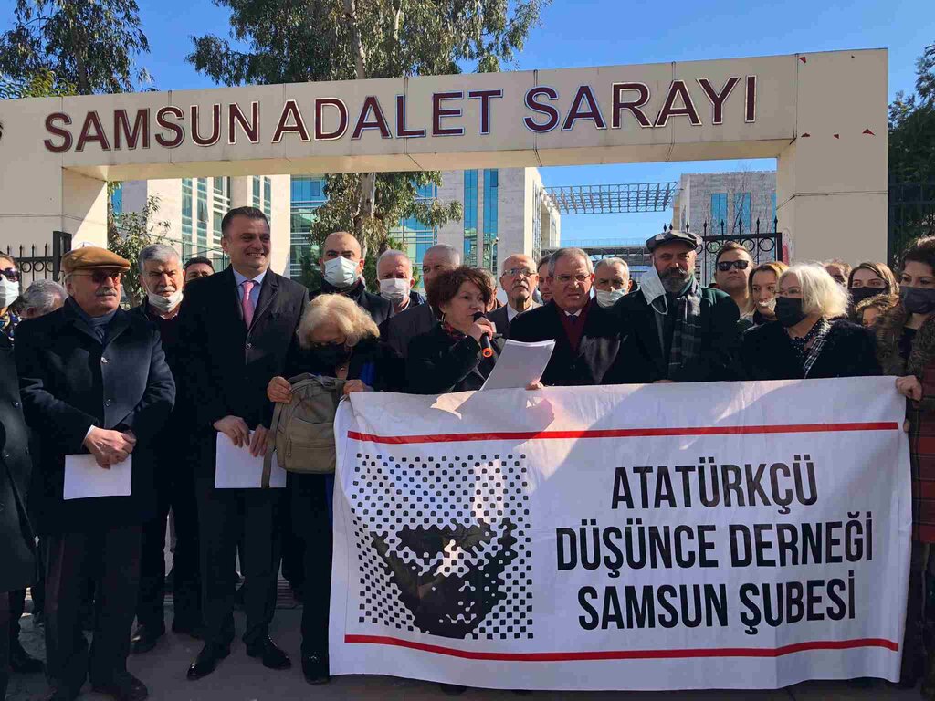 ADD Samsun'dan Onur Anıtı'na Saldırıya Suç Duyurusu