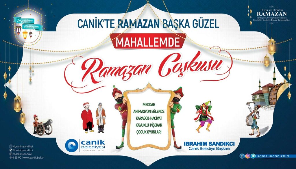 Çocuklar Ramazan Coşkusunu Canik’te Yaşayacak