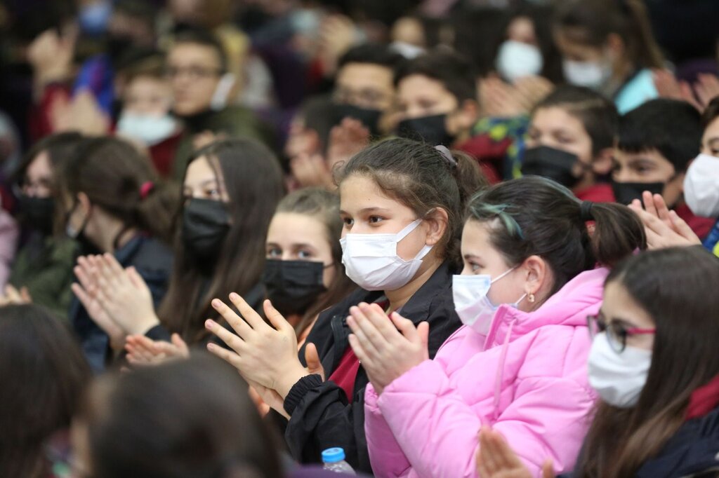Canik’teki Öğrencileri Bilgi Yarışması Heyecanı Sardı