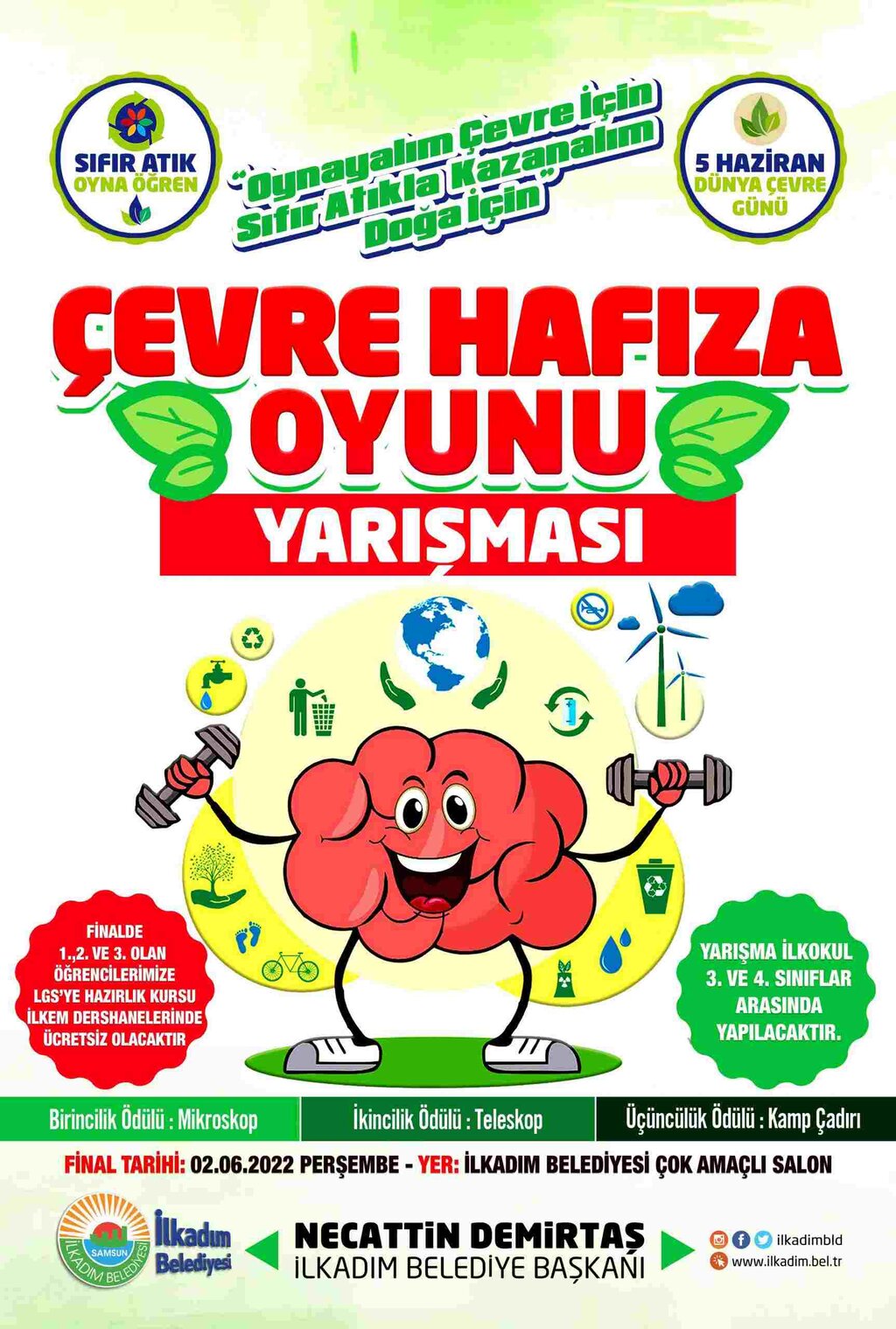İlkadım’dan Ödüllü Çevre Hafıza Oyunu