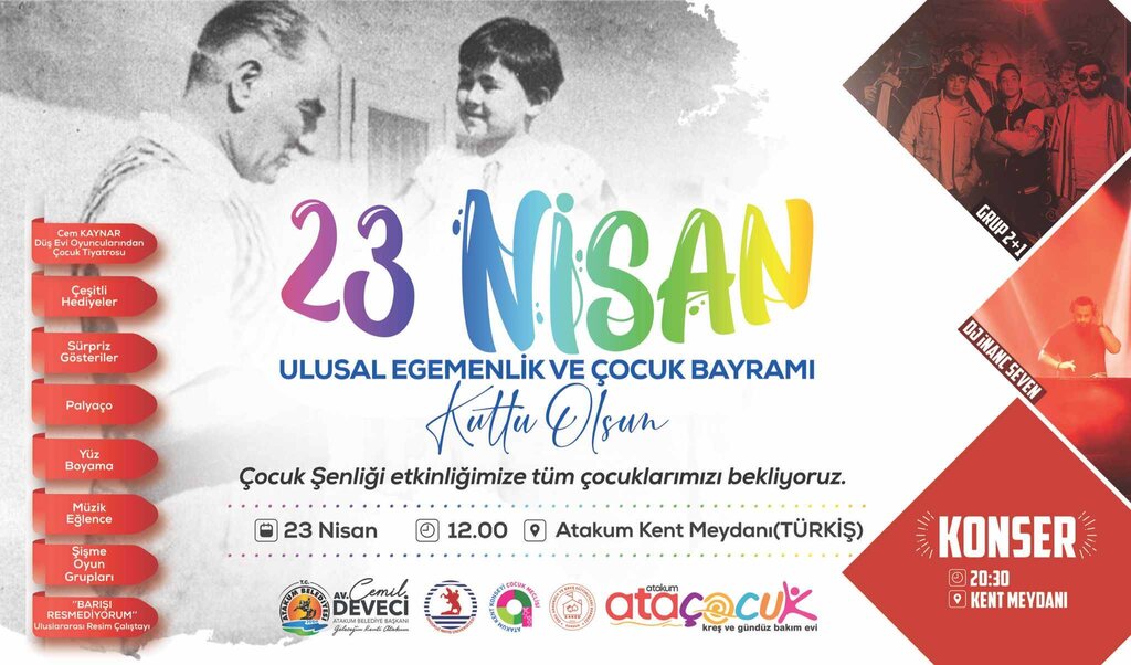 Atakum'da 23 Nisan’a Özel Çocuk Şenliği