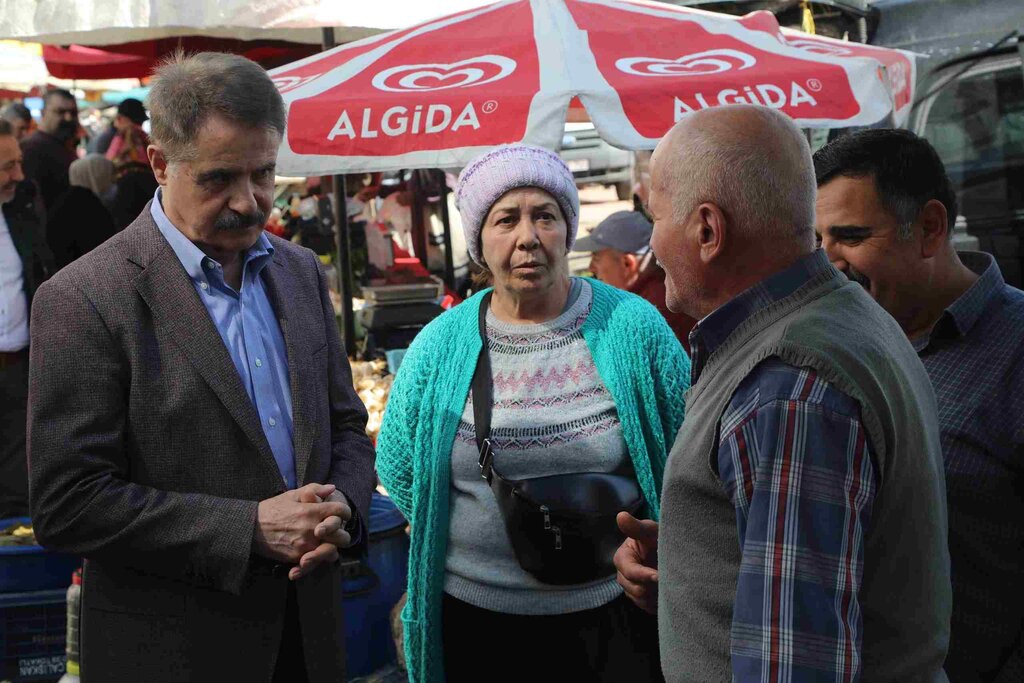 Atakum’da Pazarcılar Dert Yandı