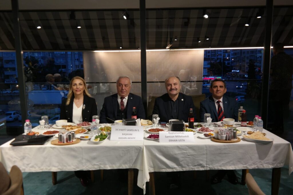 Samsun İYİ Partililer İftarda Buluştu
