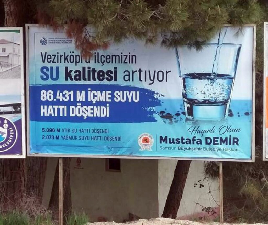Vezirköprü'nün Suyu Şaşırttı
