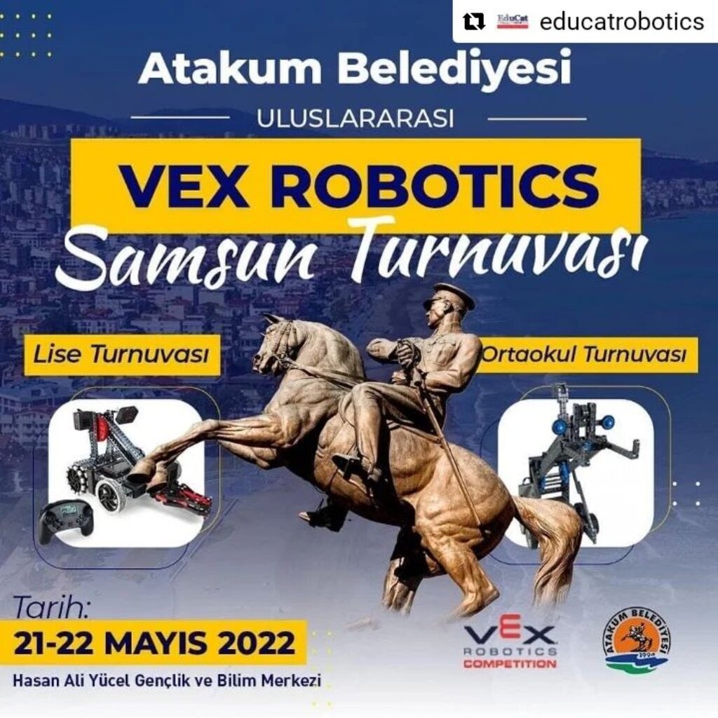 Atakum'da Robotlar Yarışacak